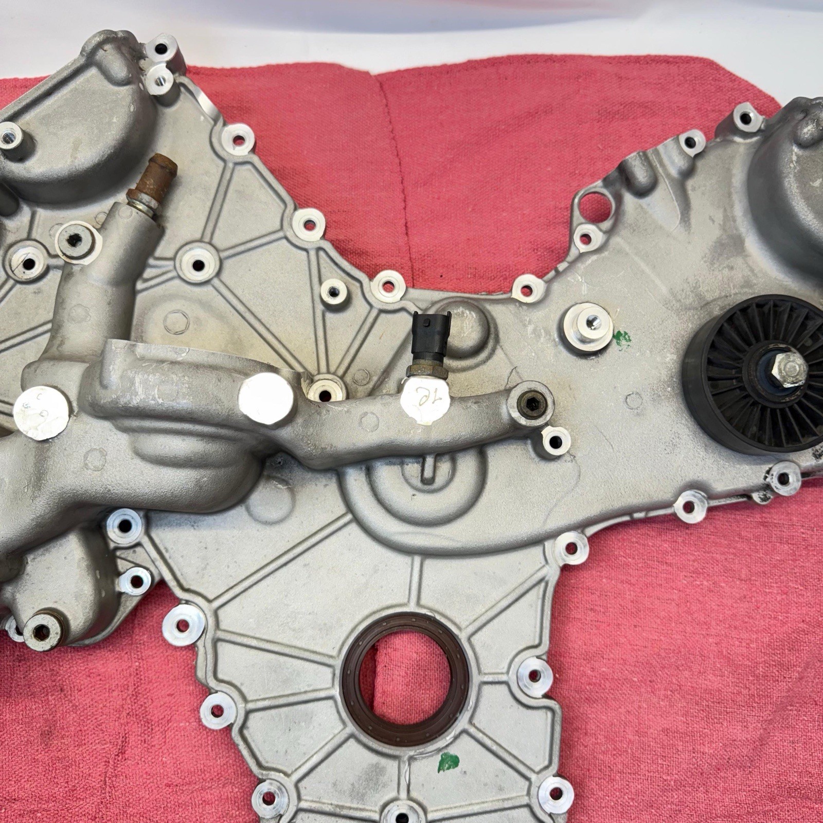Maserati Quattroporte M139 Engine Motor Timing Cover 241576 OEM