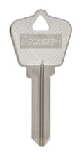 Hillman 88536 Brass Nickel #94 Traditional Single Sided Blank Key (Pack of 4)