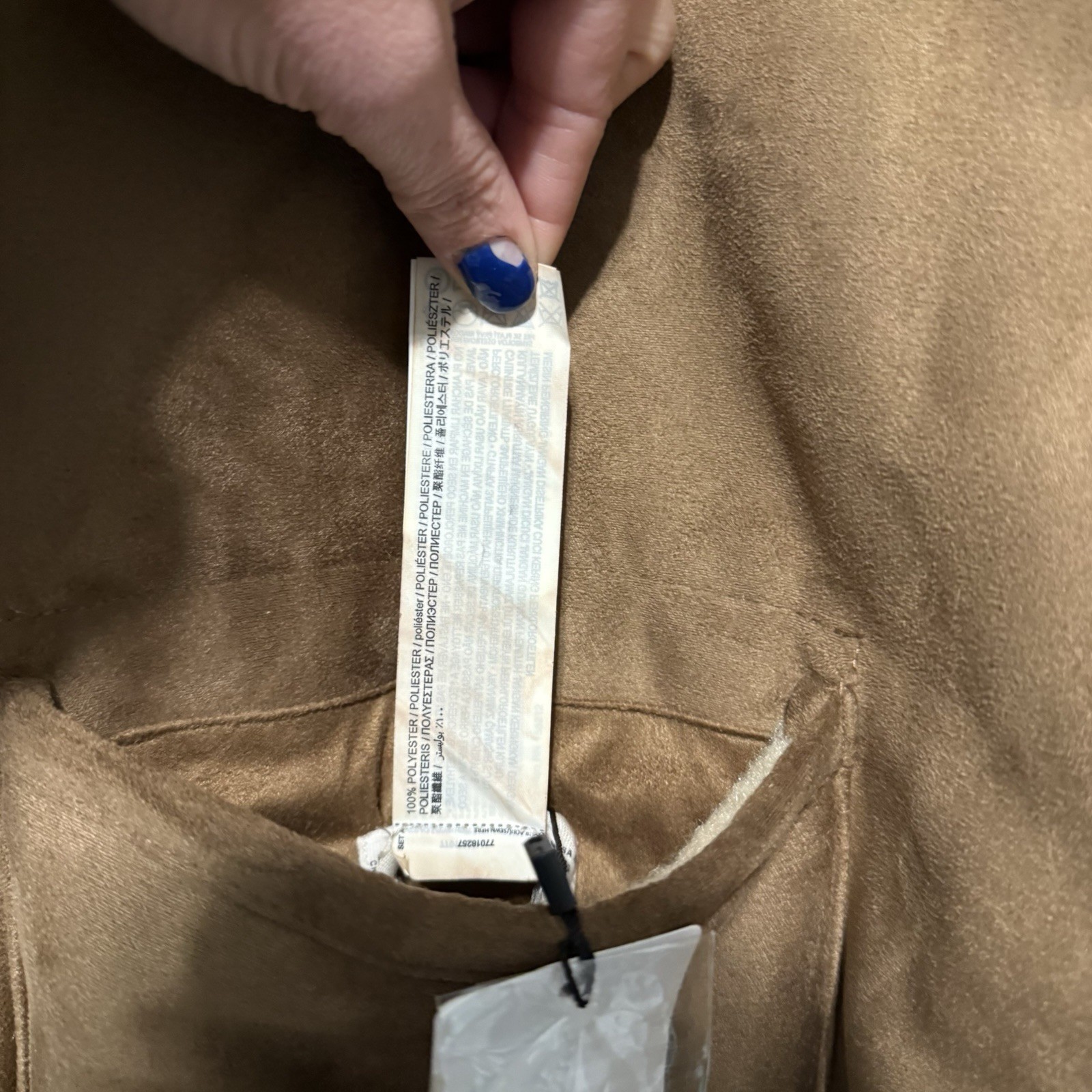 Mango Shearling look boho retro statement vintage… - image 15