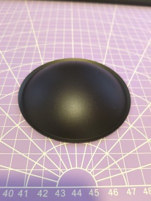 Qnty: 2 Polypropylene Convex Dust Caps 3 ''/93mm (3.5''/90mm) Unbranded Old School
