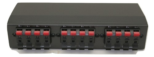 Selector de altavoces estéreo de 5 vías Technolink TC-25 con conector para auriculares - Imagen 5 de 8