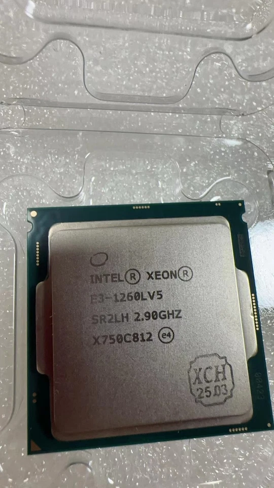 Intel Xeon E3-1260L V5 E3-1260LV5 SR2LH 2.90GHz 4-Core LGA 1151 CPU Processor - Image 2 of 4