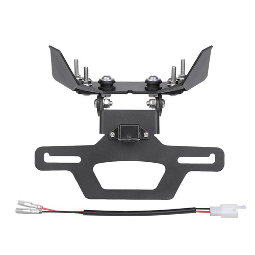 Soporte de matrícula eliminador de guardabarros LED para Kawasaki Ninja Ex250R 2008-2012 - Imagen 11 de 17