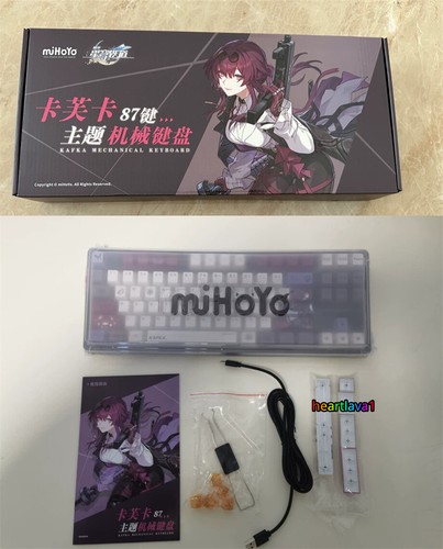 Official Honkai Star Rail Kafka Mechanical Keyboard RGB Backlit Keyboard Gift - Picture 7 of 21