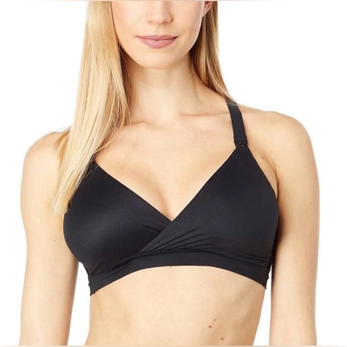 NWT SPANX Bra-llelujah Mama Nursing Bra Maternity Very Black Clip Down Cup XS - Picture 6 of 16