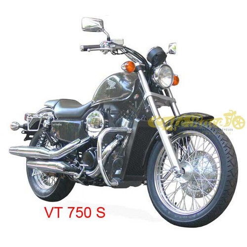 Chrome Engine Guard for Honda VT 750 S - VT750S Crash Bar - Picture 2 of 4