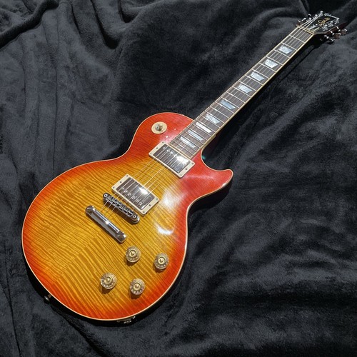 8.4lbs Gibson Les Paul Standard Plus Heritage Cherry Sunburst Flame 2015 Light! - Picture 17 of 19