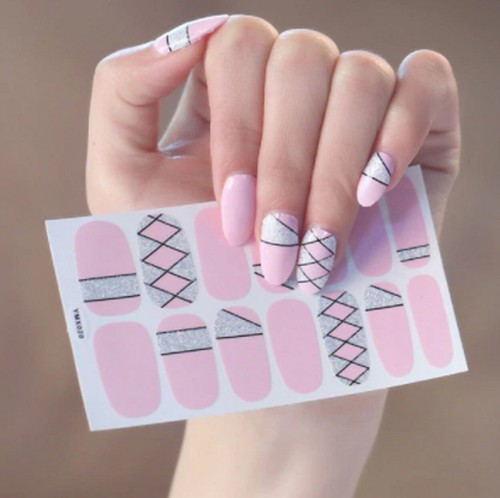 14 Stück/Blatt Nail Art Selbstklebende Wasserdichte Nagelfolien - Bild 5 von 31