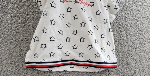 Tommy Hilfiger Flutter Sleeve Logo Star Top Toddler Girls 4T Multi Pullover - Picture 3 of 14