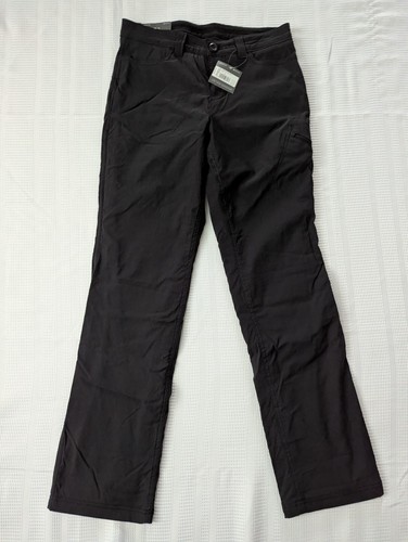Eddie Bauer Rainier Hose schwarz Fleece gefüttert Größe 2/30 Inch Schrittlänge Neu mit Etikett neu - Bild 10 von 16