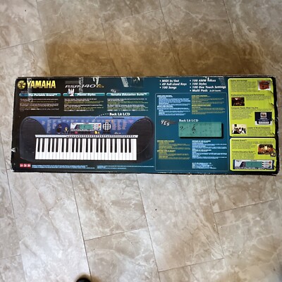 Yamaha Education Suite PSR-140 Piano Keyboard BLACK BLUE Multi Sound TESTED for sale online | eBay Yamaha Education Suite PSR-140 Piano Keyboard BLACK BLUE Multi Sound TESTED for sale online | eBay