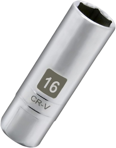 1PCS Magnetic Spark Plug Socket, Powerful Magnet Retains Spark Plugs, Chrome Van - Picture 8 of 12