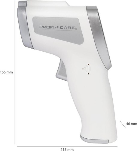 TERMOMETRO PROFICARE PER CONTATTO AD INFRAROSSI PC-FT 3094 - Foto 2 di 3