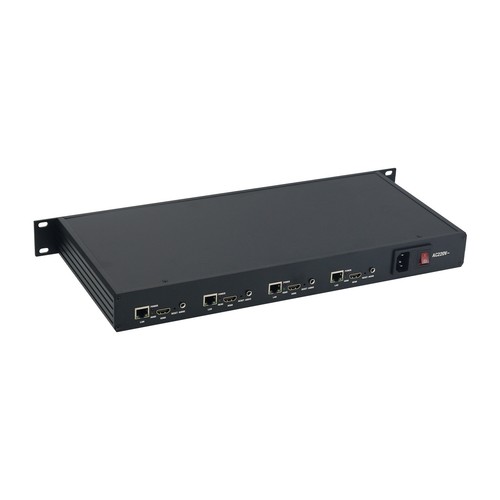 4-CH Audio Video Live Streaming Encoder HDMI to Network 1080P 60FPS 1U Rack tp1 - Afbeelding 2 van 7