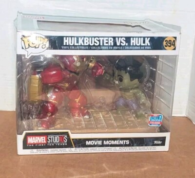 アメコミ FUNKO POP! HULKBUSTER VS HULK 394 Funko Pop Hulkbuster vs Hulk 394 Marvel Movie Moments - 2018 Fall