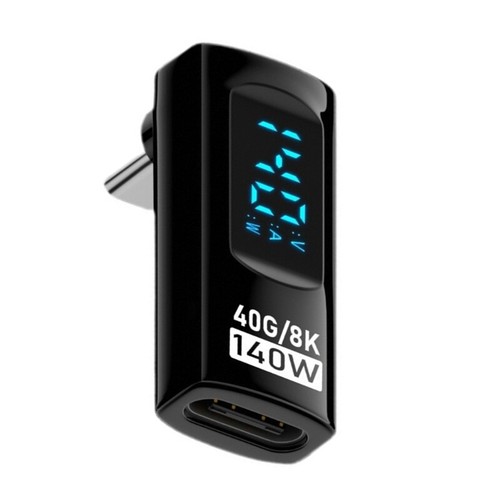 USB C Male to Female Adapter 40Gbps Quick Data Syncing 140W Power Charger - Photo 10/10