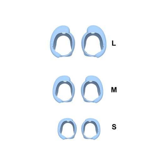 3 pares de fundas para puntas de orejas para auriculares Bose QuietComfort II y punta de ala ultra (L/M/S) - Imagen 13 de 16