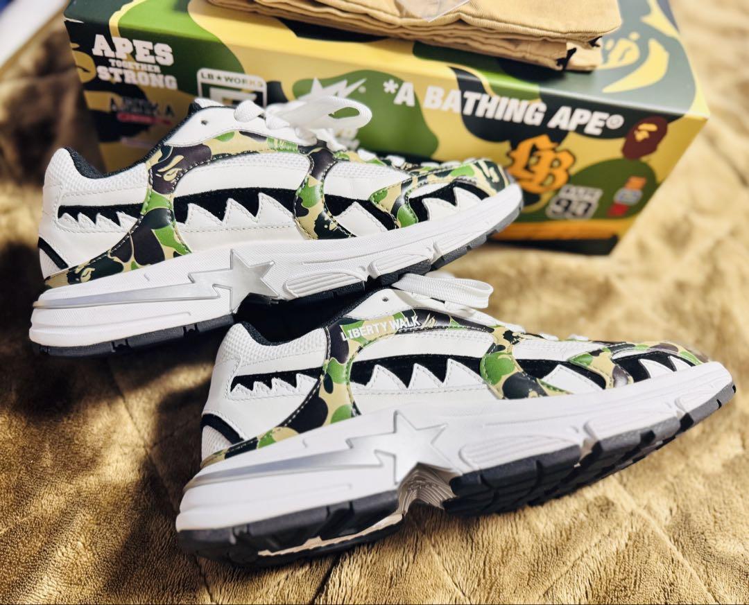 BAPE X LBWK SHARK STA bathing ape liberty walk bape sta Size BAPE X LBWK SHARK STA bathing ape liberty walk bape sta Size