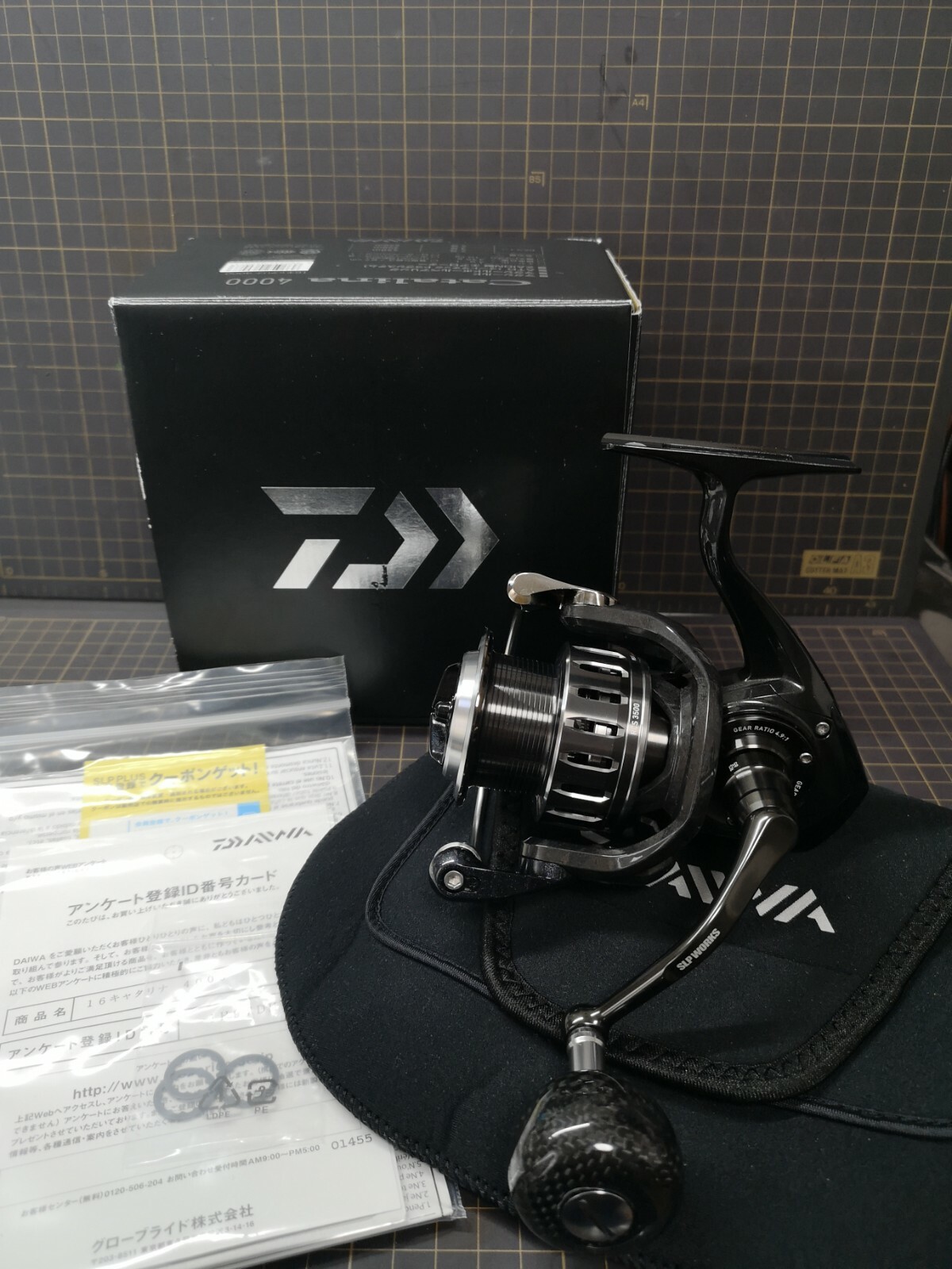 DAIWA - ダイワ16キャタリナ 4000H RCSスプール 3500 RCSノブ DAIWA - ダイワ16キャタリナ 4000H RCSスプール 3500 RCSノブ
