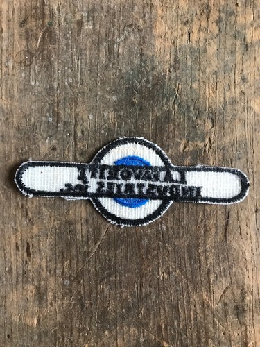 Vtg La Favorite Industries Embroidered Sew On Patch 4” Badge Lafavorite Rubber - Picture 2 of 4