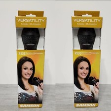 Lot of 2 - Versatility KARAOKE Multimedia Dynamic Microphone SAMSON R10S NEW