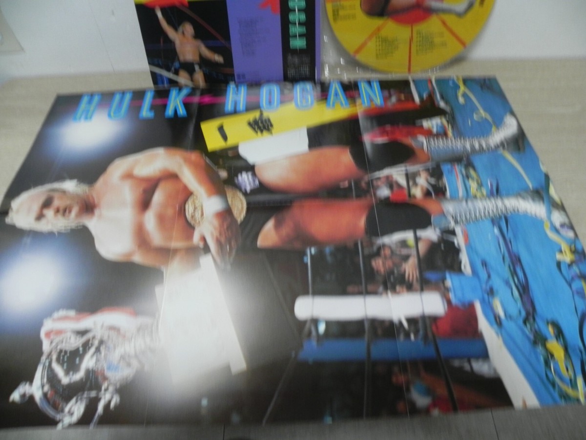 Hulk Hogan - 1983 Japan Picture Disc LP + Big Poster | eBay