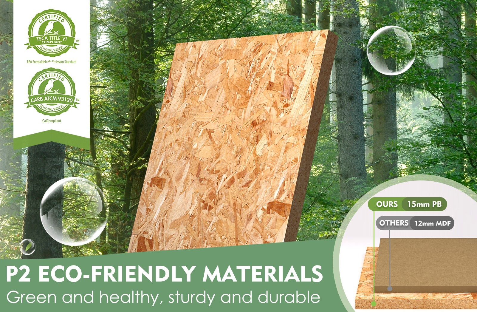 Litter Box Enclosure for 2 Cats, Cat Litter Box Furniture with Double