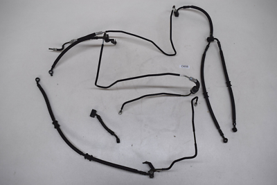 とん Kawasaki ZX10R ZXT00K 11-15 -ABS- Brake Hose Pipe Front Rear