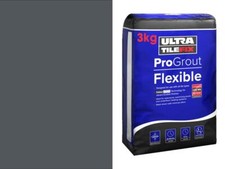 3Kg Ultra Flex Joint CHARCOAL flexible floor & Wall grout Pro grout Ultratilefix