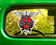 2 BON JOVI DECAL Stickers Bogo For Car Bumper Laptop window FREE SHIPPING