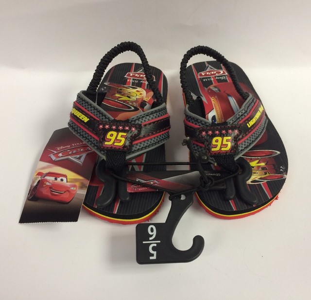 lightning mcqueen flip flops