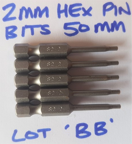 SCREWDRIVER INSERT BITS / KEYS TORX PIN HEX 2-PIN RUSTY NON-PRIME VARIOUS TYPES - Picture 56 of 59