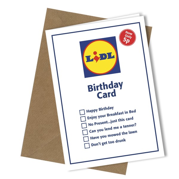 #247 TARJETA DE CUMPLEAÑOS GROSERA DIVERTIDA Lidl Feliz Cumpleaños Él o Ella Humor Adulto Extravagante