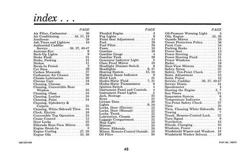 1959 Cadillac Owner's Manual - Picture 3 of 4