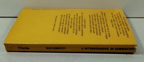 32253 Adriano Guerra - L'Ottantanove di Gorbaciov - L'Unità ed. - 1989 - Picture 2 of 4