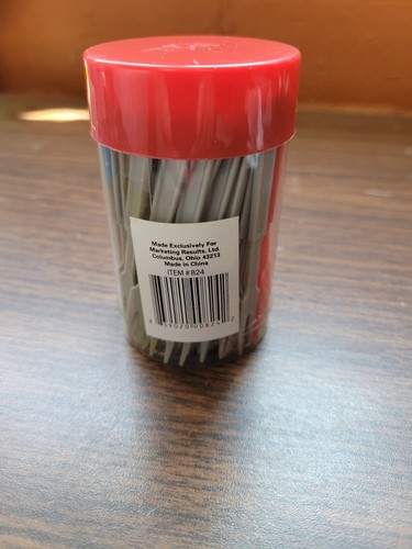 Ohio State Appetizer Relish HorsD'Oeuvre Cocktail Forks Plastic Scarlet & Gray - Picture 2 of 3