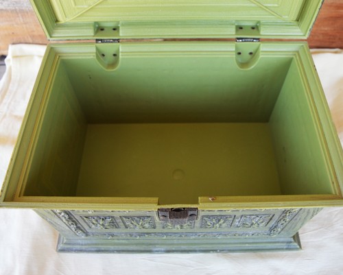 Cesta de caja de costura Max Klein de plástico duro verde oliva #SC-1280 sin bandeja - Imagen 7 de 22