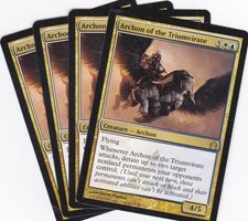 MTG: Return to Ravnica: Archon of the Triumvirate X 4