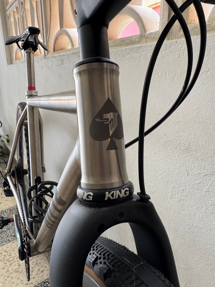 Ritte SaTir Titanium Complete Gravel Build or Frameset - Size Medium 55 ...