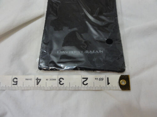 David Yurman Pequeño Dividido y Mediano Joyería Bolsa de Almacenamiento/Bolsa de Tela Lote Negro - Imagen 3 de 11