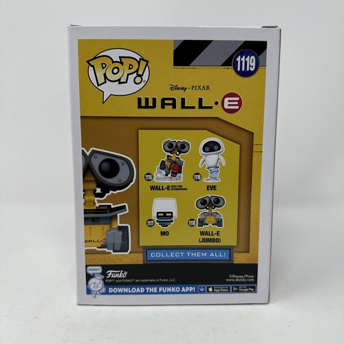 Funko Pop DISNEY PIXAR WALL-E - CHARGING WALL-E #1119 - SPECIALTY SERIES - Picture 4 of 8