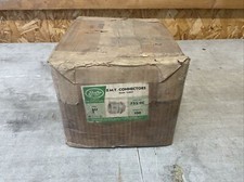 NEW BOX OF 100 Efcor 1” 752DC Rain Tight EMT Compression Fittings