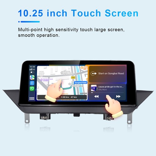 For BMW X1 E84 2009-14 CIC System 10.25'' Touch Screen Navi Radio Stereo Carplay - Picture 10 of 12