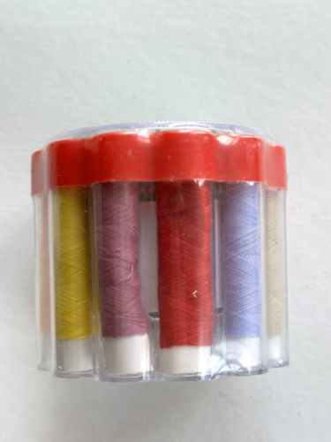 Thread Needle Sewing Kit Measure Scissor Threader Thimble Storage Box Travel Set - Picture 11 of 12
