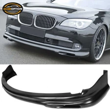 Fits 09-12 BMW F01 7-Series HM Style Front Bumper Lip Spoiler Splitter PU