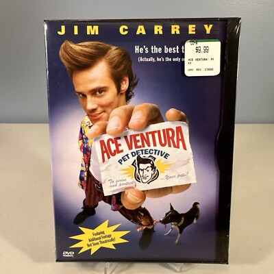 Ace Ventura: Pet Detective (DVD, 1997). NEW in original unsealed packaging.