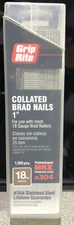 1" 18 Gauge 304 Stainless Steel Brad Nails 18 ga 1 inch  Long (1,000 ct Box) NEW