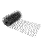Black PVC Coated Welded Wire 2 ft x 50 ft. 16 Gauge Mesh Size 1.5 in. x 1.5 in.