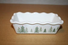Winter Wonder Lane Mini Loaf Pan with Christmas Trees