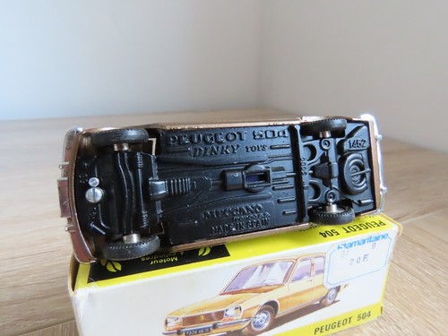 Vintage Dinky Toys Peugeot 504 Car Diecast Model (Boxed) Made in Spain - Picture 11 of 17